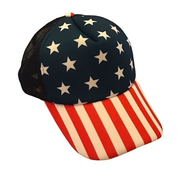 Other - USA Stars & Stripes Trucker Hat